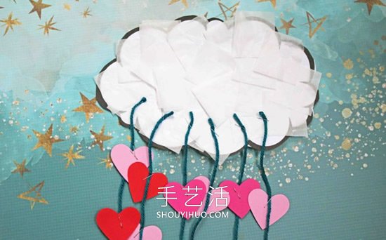 兒童情人節(jié)手工制作：下雨的日子 -  rpnrmr.com