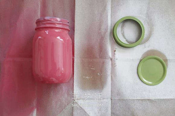 DIY夏天西瓜梅森罐的制作方法教程 -  rpnrmr.com