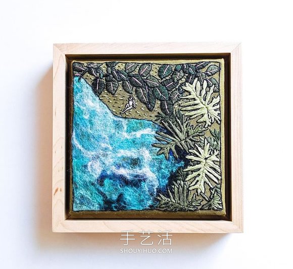 刺繡制成的田園海景，分享對生活的簡單熱愛 -  rpnrmr.com