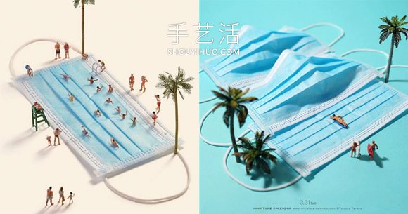 口罩也能玩！田中達(dá)也以防疫為主題的趣味DIY -  rpnrmr.com