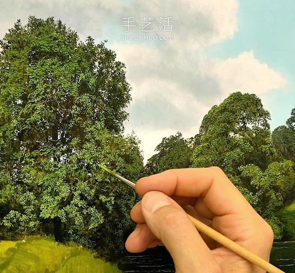 田園山水畫栩栩如生，您會以為它們是照片！ -  rpnrmr.com