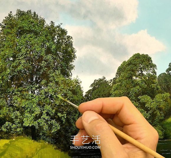 田園山水畫栩栩如生，您會以為它們是照片！ -  rpnrmr.com