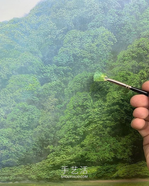 田園山水畫栩栩如生，您會以為它們是照片！ -  rpnrmr.com