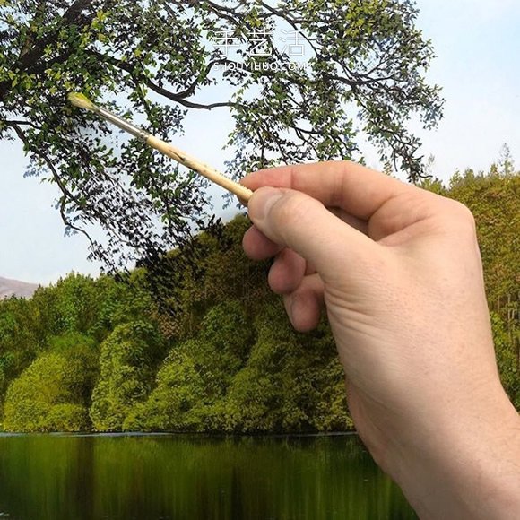 田園山水畫栩栩如生，您會以為它們是照片！ -  rpnrmr.com