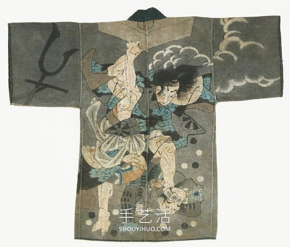 挺過祝融之災(zāi)！19世紀(jì)日本消防衣上的藝術(shù)繪畫 -  rpnrmr.com