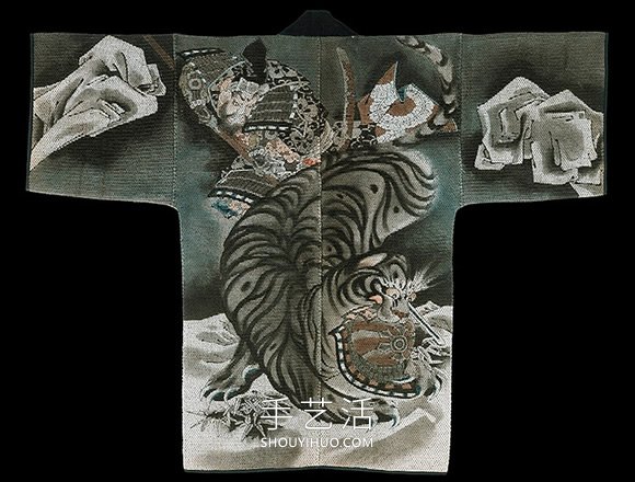 挺過祝融之災(zāi)！19世紀(jì)日本消防衣上的藝術(shù)繪畫 -  rpnrmr.com