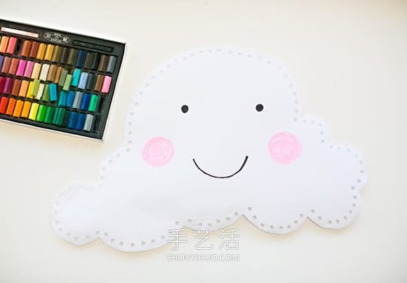 幼兒手工制作可愛(ài)紙?jiān)贫湔眍^的做法教程 -  rpnrmr.com