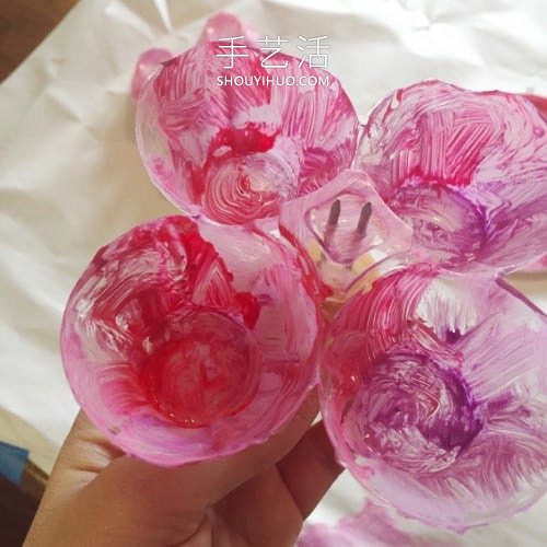 帶磁吸雞蛋盒花朵制作方法教程 -  rpnrmr.com