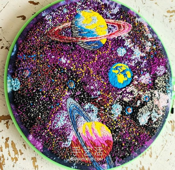 精美的法國(guó)結(jié)刺繡作品圖片大全 -  rpnrmr.com