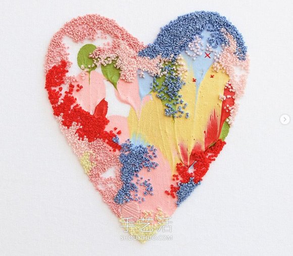精美的法國(guó)結(jié)刺繡作品圖片大全 -  rpnrmr.com