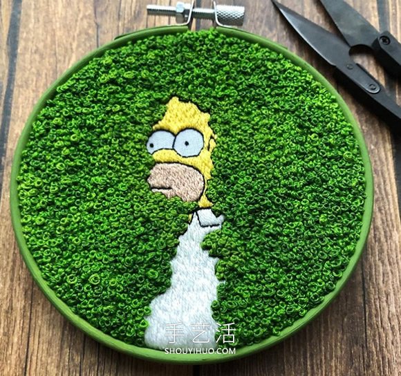 精美的法國(guó)結(jié)刺繡作品圖片大全 -  rpnrmr.com