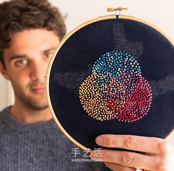 精美的法國(guó)結(jié)刺繡作品圖片大全 -  rpnrmr.com