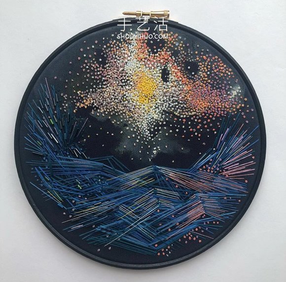 精美的法國(guó)結(jié)刺繡作品圖片大全 -  rpnrmr.com
