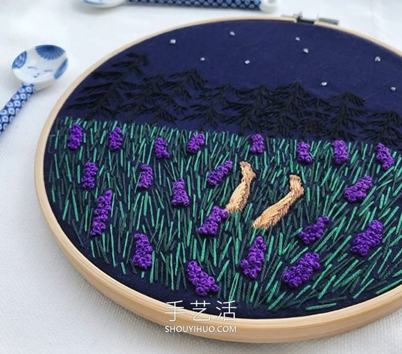 精美的法國(guó)結(jié)刺繡作品圖片大全 -  rpnrmr.com