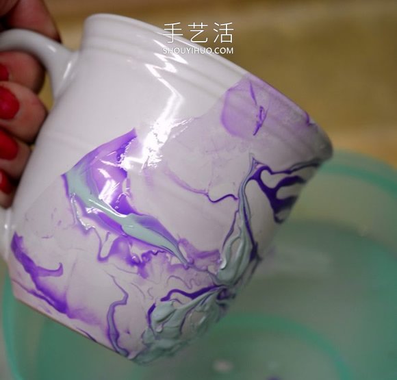 超簡單的指甲油陶瓷杯改造方法 -  rpnrmr.com