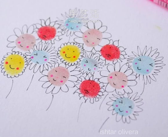 指紋畫作品圖片大全兒童簡(jiǎn)單 -  rpnrmr.com