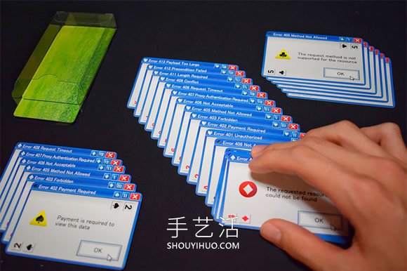 “錯誤視窗”撲克牌！保存IE瀏覽器崩潰回憶 -  rpnrmr.com