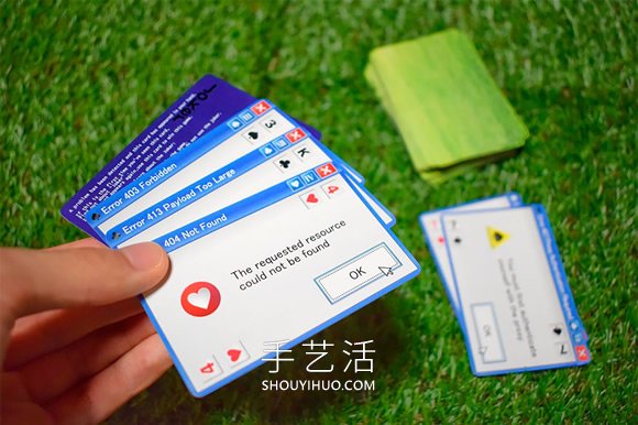 “錯誤視窗”撲克牌！保存IE瀏覽器崩潰回憶 -  rpnrmr.com