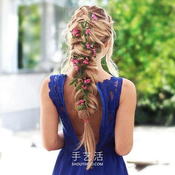 瑞典發(fā)型師DIY適合夏天的漂亮編織發(fā)型 -  rpnrmr.com