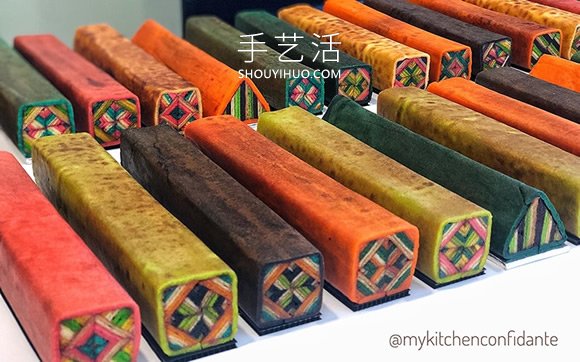 馬來西亞傳統(tǒng)手工千層糕點(diǎn)！宛如絕美萬花筒 -  rpnrmr.com