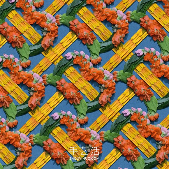 時(shí)尚品牌logo掉進(jìn)花花世界！井上羅來(lái)的花瓣DIY -  rpnrmr.com