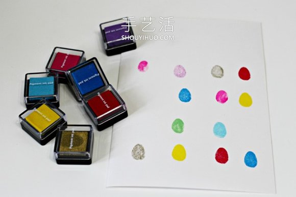 指紋怪物感謝卡手工制作超簡單 -  rpnrmr.com