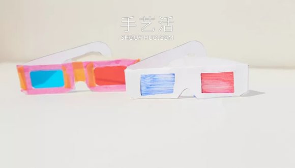 用塑料袋自制3D眼鏡的方法簡(jiǎn)易教程 -  rpnrmr.com