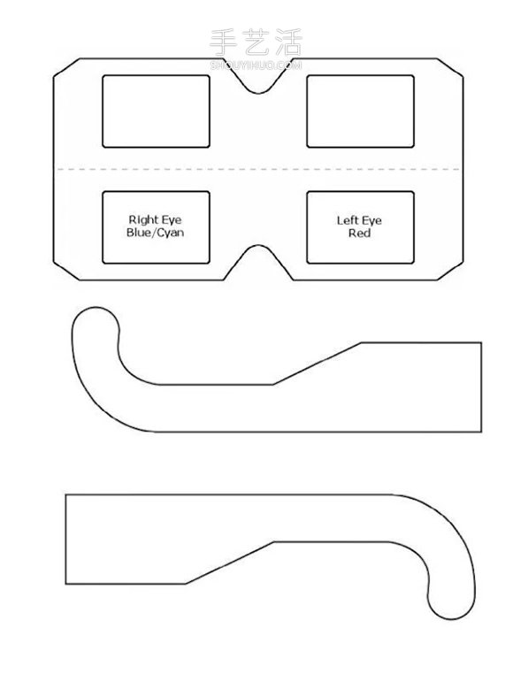 用塑料袋自制3D眼鏡的方法簡(jiǎn)易教程 -  rpnrmr.com