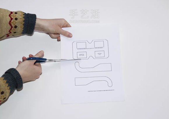 用塑料袋自制3D眼鏡的方法簡(jiǎn)易教程 -  rpnrmr.com