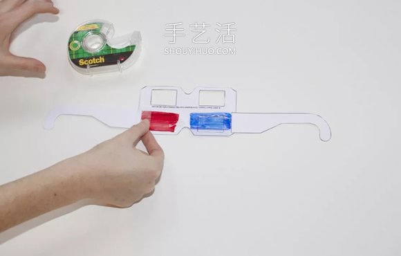 用塑料袋自制3D眼鏡的方法簡(jiǎn)易教程 -  rpnrmr.com