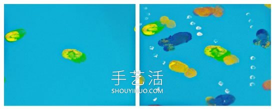 幼兒指紋魚水族館的畫法教程 -  rpnrmr.com