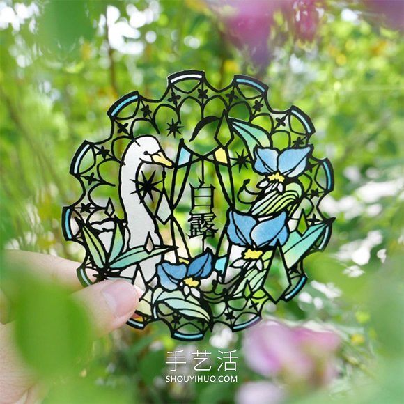 絕美二十四節(jié)氣紙雕！彩繪玻璃般的鏤空精致工藝 -  rpnrmr.com