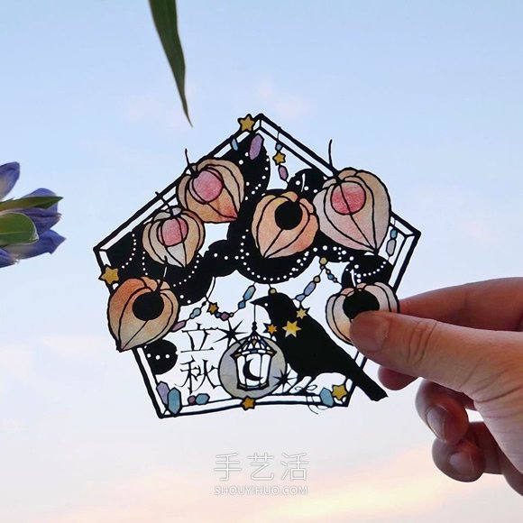 絕美二十四節(jié)氣紙雕！彩繪玻璃般的鏤空精致工藝 -  rpnrmr.com