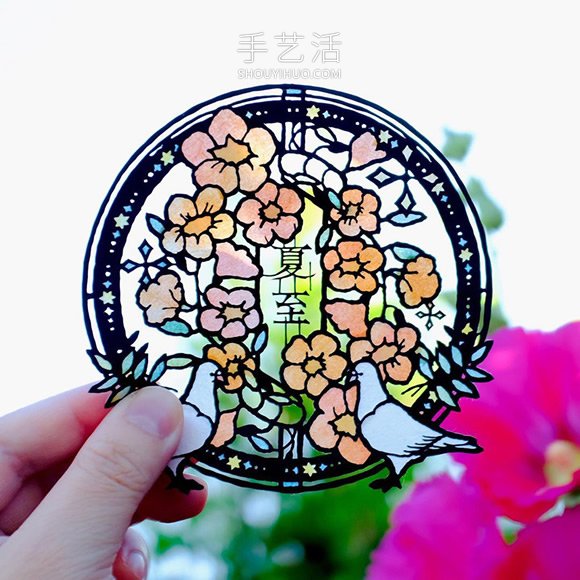 絕美二十四節(jié)氣紙雕！彩繪玻璃般的鏤空精致工藝 -  rpnrmr.com