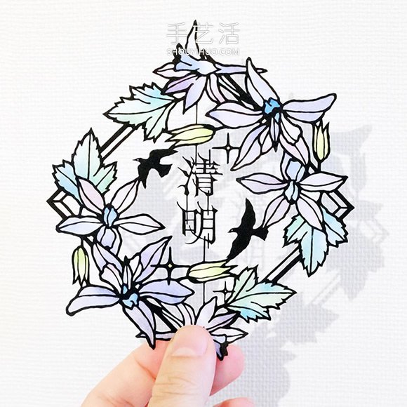 絕美二十四節(jié)氣紙雕！彩繪玻璃般的鏤空精致工藝 -  rpnrmr.com