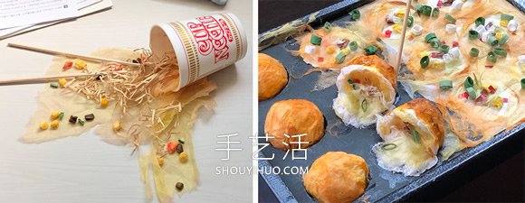 質(zhì)樸幸福味道！74歲大坂爺爺?shù)牧Ⅲw和紙食物模型 -  rpnrmr.com