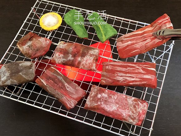 質(zhì)樸幸福味道！74歲大坂爺爺?shù)牧Ⅲw和紙食物模型 -  rpnrmr.com