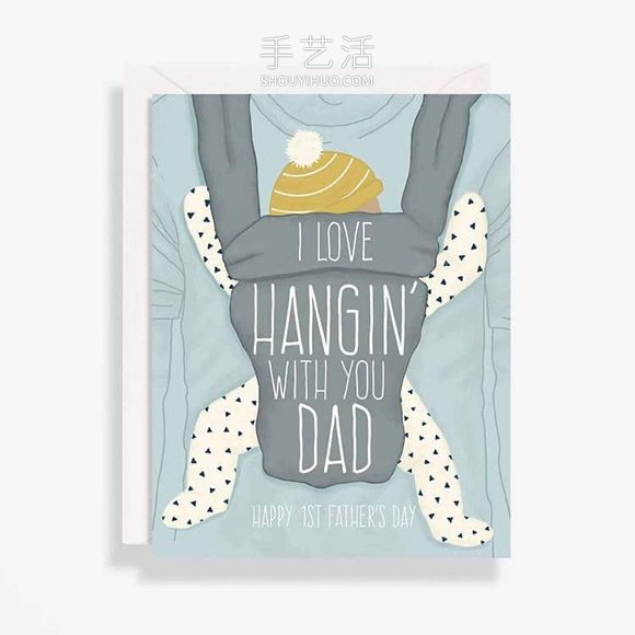 18種父親節(jié)創(chuàng)意卡片，告訴他他對(duì)您的意義！ -  rpnrmr.com