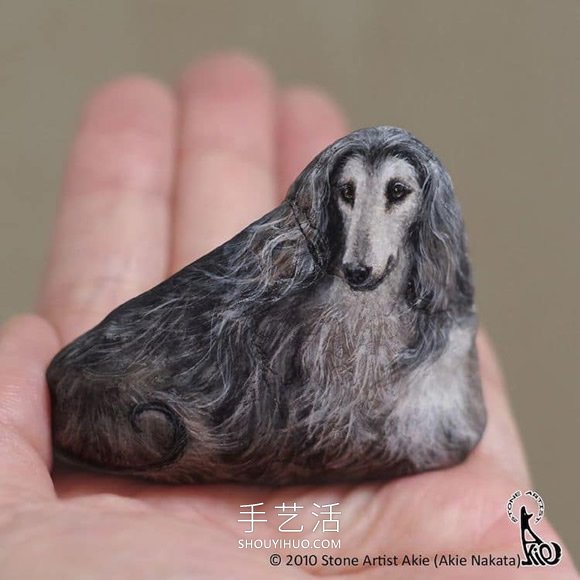 將普通的石頭DIY成可愛手掌大小的動物 -  rpnrmr.com