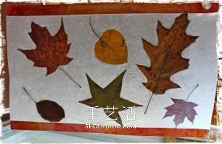 秋天落葉手工制作中秋節(jié)燈籠的做法 -  rpnrmr.com