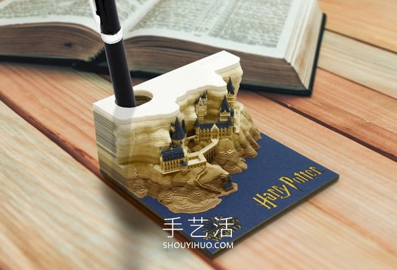 哈利波特迷快收藏！霍格華茲城堡紙雕便條紙 -  rpnrmr.com