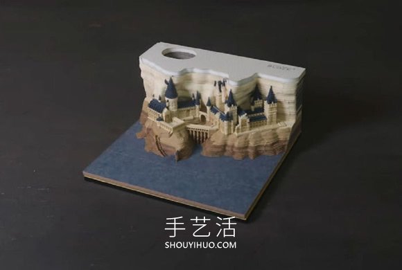 哈利波特迷快收藏！霍格華茲城堡紙雕便條紙 -  rpnrmr.com