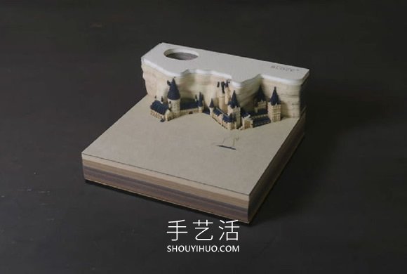 哈利波特迷快收藏！霍格華茲城堡紙雕便條紙 -  rpnrmr.com