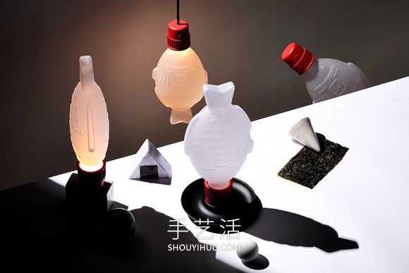 小魚醬油瓶化身臺燈！從環(huán)保理念出發(fā)設(shè)計而成 -  rpnrmr.com