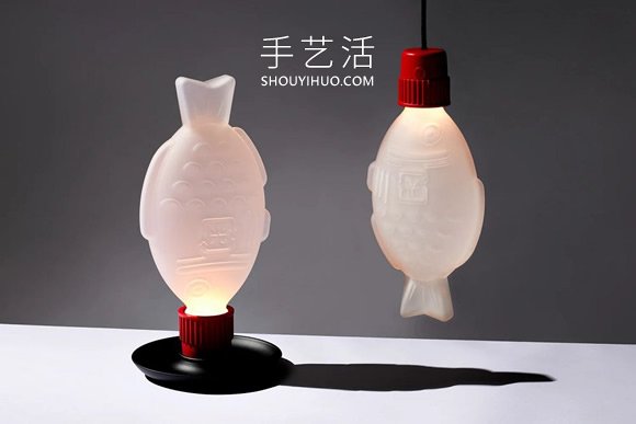 小魚醬油瓶化身臺燈！從環(huán)保理念出發(fā)設(shè)計而成 -  rpnrmr.com
