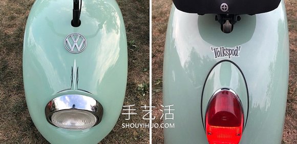 大眾甲殼蟲汽車DIY改造成迷你摩托車 -  rpnrmr.com