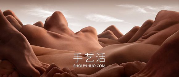 超現(xiàn)實(shí)感荒漠巖地？以人體打造廣袤大地絕景 -  rpnrmr.com