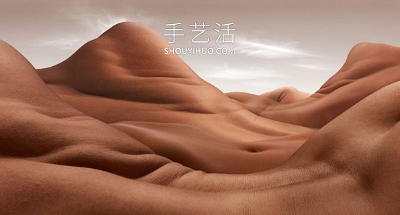 超現(xiàn)實(shí)感荒漠巖地？以人體打造廣袤大地絕景 -  rpnrmr.com