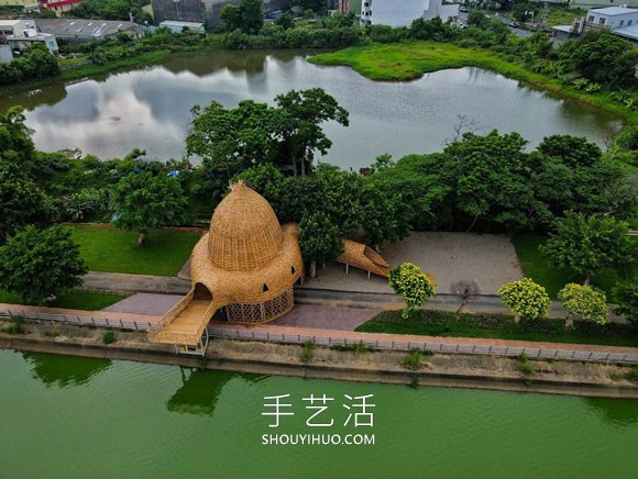 巨型竹編裝置！地面上的圖騰迴廊、秘境屋亭 -  rpnrmr.com