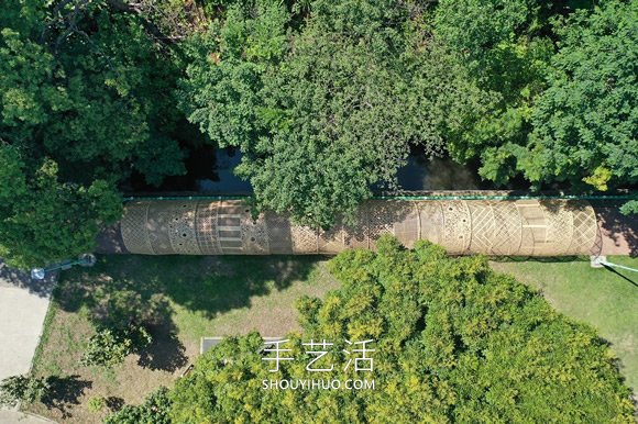 巨型竹編裝置！地面上的圖騰迴廊、秘境屋亭 -  rpnrmr.com